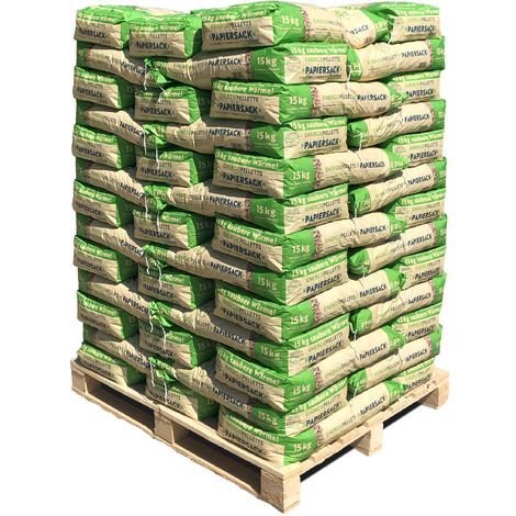 EPH Holzpellets im Papiersack, 65 x 15kg Palette